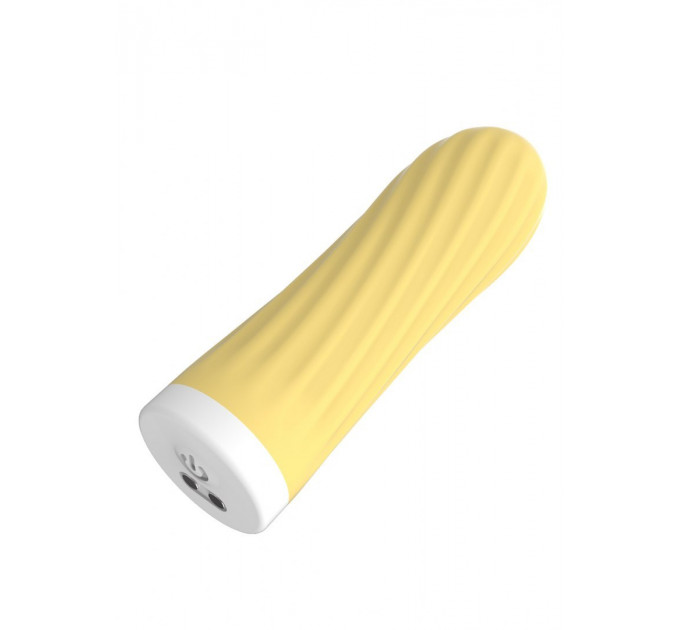 Вибропуля Rechargeable Silicone-Yellow