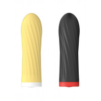 Віброкулька Rechargeable Silicone-Yellow