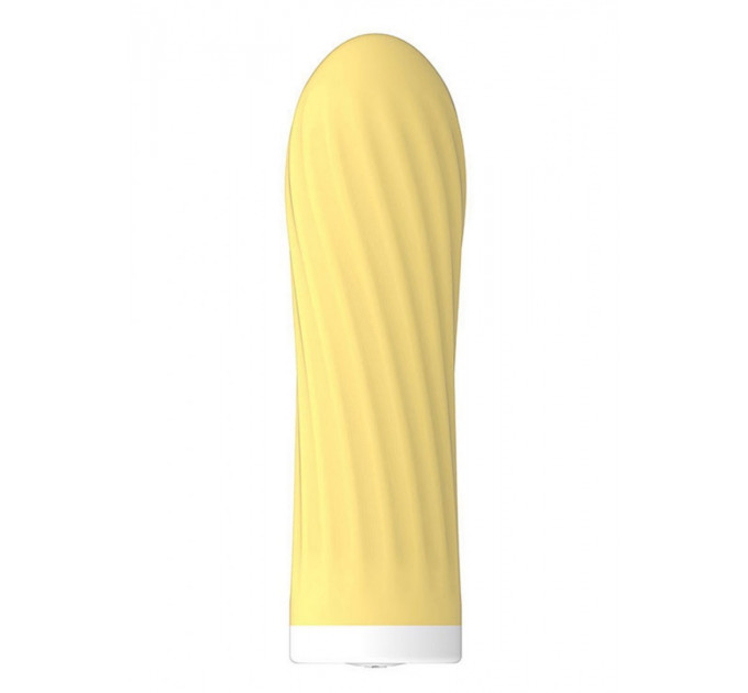 Вибропуля Rechargeable Silicone-Yellow