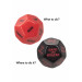 Игральные секс-кубики для пары CalExotic Roll Play-Naughty Dice Set, красно-черные